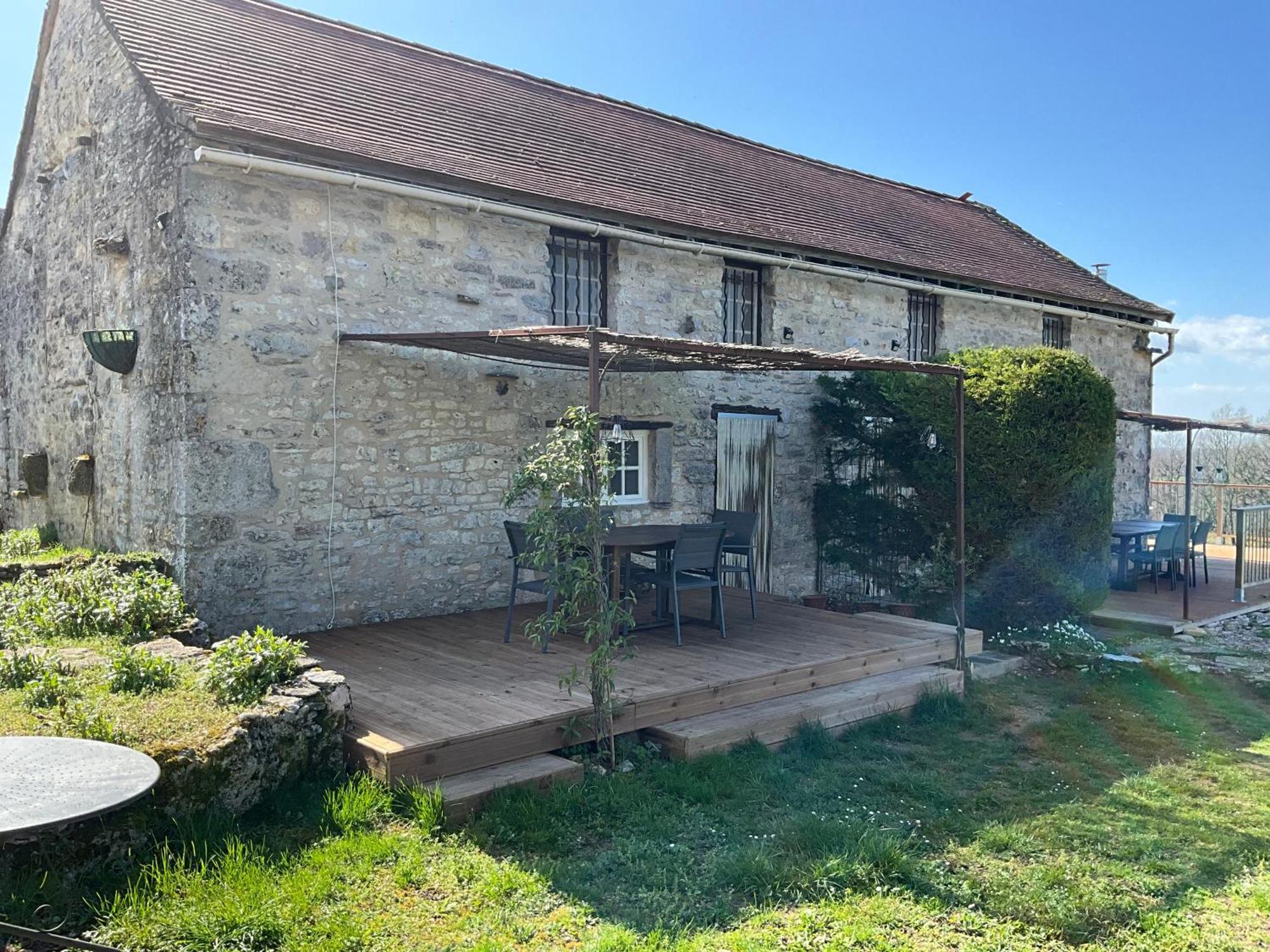 Les Gites Perard Caylus Exteriér fotografie